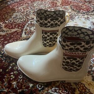 Coach Rainboots Womens size 7